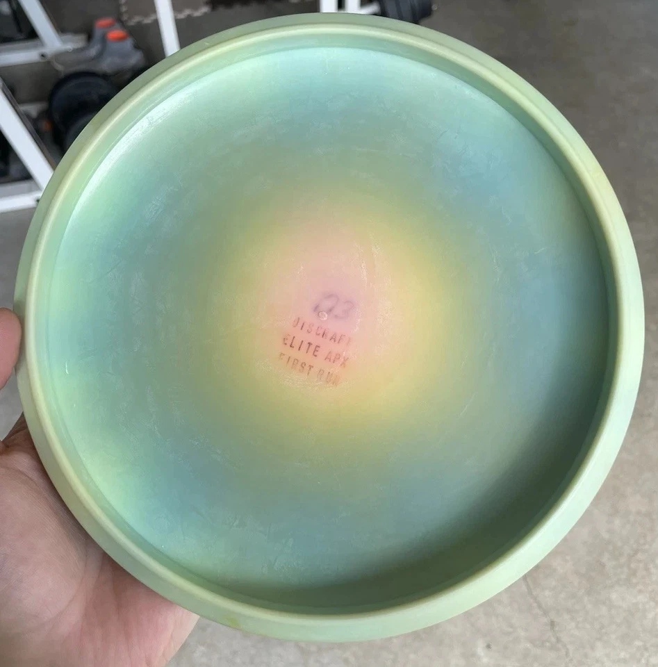 Discraft APX Elite Pro First Run NOS, disco muy raro, sello de dinero, 176 g, sin tinta Foto 4 de 4