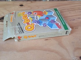 Q*bert ~ Coleco Vision game Parker Bros. Complete in box w Manual - Tested 