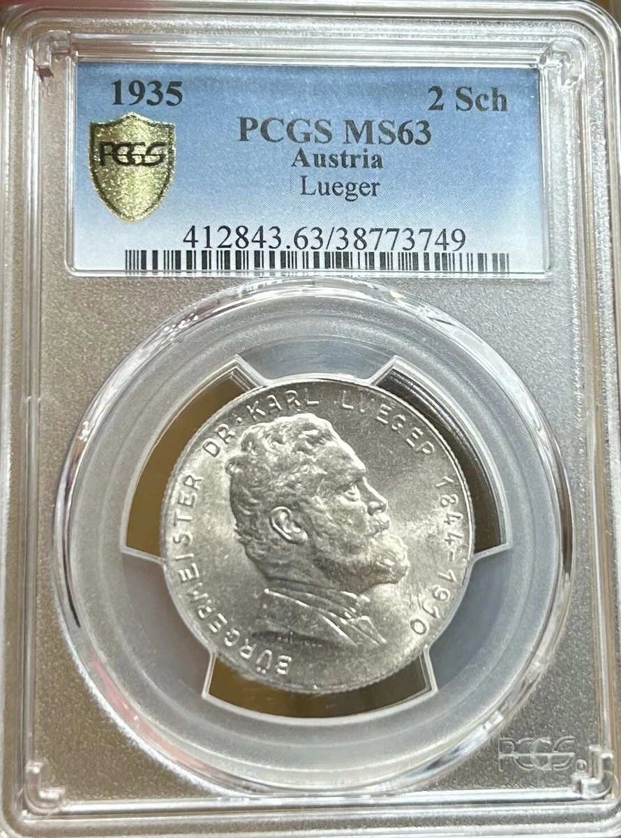 Silver PCGS Certified MS 63 Graded Austrian Coins for sale | eBay