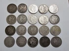 Lot of 20 Morgan Silver Dollars - Mixed Date, Mint And Condition Silver Dollars