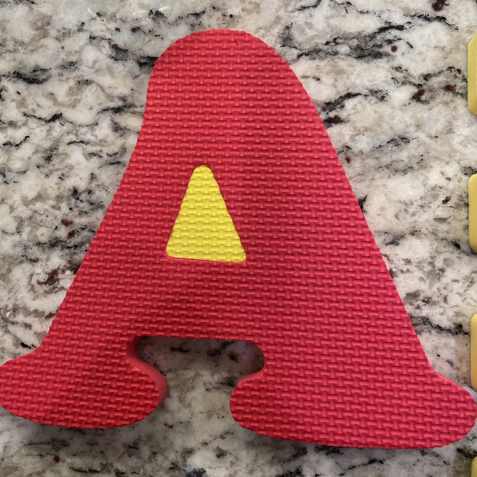 Alphabet Foam Puzzle Play Mat for Kids, Colorful Interlocking Tiles - Berk 1993