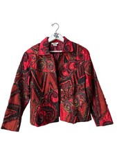 Vintage Sandy Starkman Silk Blend Mixed Media...