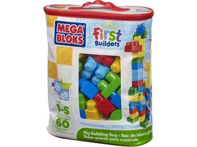 NEW Mega Bloks First Builders Große Baukiste Bag