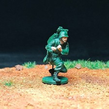 Diorama 1/72 Deutscher Soldat Figurenmodell Panzer Militär Szene Puppe Zubehör