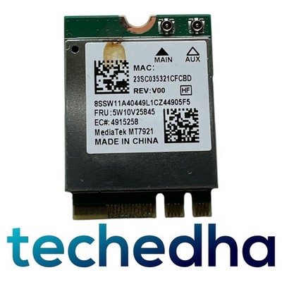 Lenovo IP Slim 3 Chrome 14M868 WLAN WiFi Netzwerk WLAN Karte 5W10V25845 MT7921