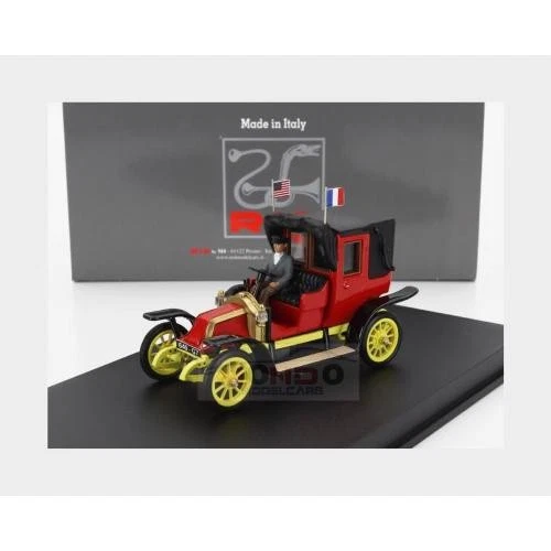 1:43 RIO Renault Ag1 Taxi De La Marne Con Driver 1914 Rojo Amarillo RIO4740 MMC Foto 2 de 2