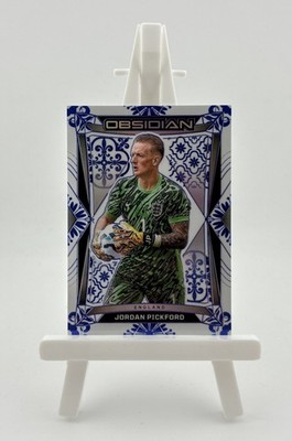 2024-25 Panini Obsidian Soccer - Jordan Pickford #85 Talavera /8 - England