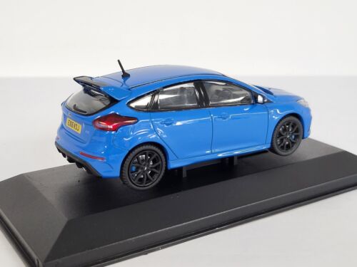 1:43 Corgi Vanguards VA15301 Ford Focus Mk3 RS, Nitrous Blue - Picture 3 of 5