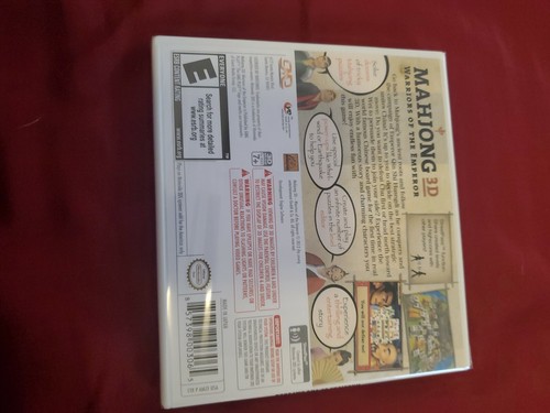 Mahjong 3d 3ds New Factory Sealed - Picture 2 of 5