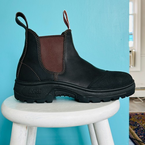 Rossi HERCULES Steel Toe Safety Boot, CLARET (size AU 8/US 9) - Picture 6 of 18