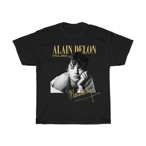 Neu Alain Delon 1935-2024 Geschenk für Fans Unisex S-5XL Shirt NW02_185 - Bild 1 von 3