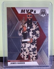 James Harden MVPs 2019-20 Panini Mosaic Basketball NBA Card No. 296