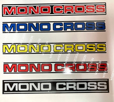 Mono cross,  TDR 250 XT600 YZ TT swing arm, decals, stickers x2. (CHOOSE TYPE)