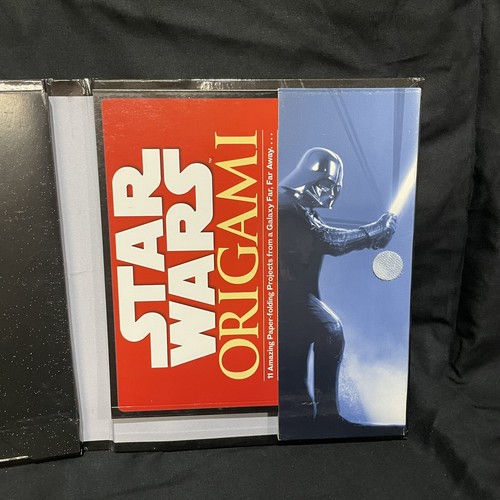 Star Wars Figuren Origami Buch + 42 Blatt Papierkunst klappbar beschädigt Neu - Bild 5 von 6