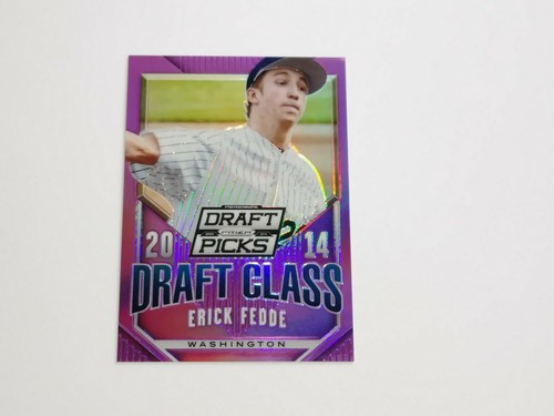 2014 Prizm Perennial Draft Picks Draft Class Prizms Purple #16 Erick Fedde / 149