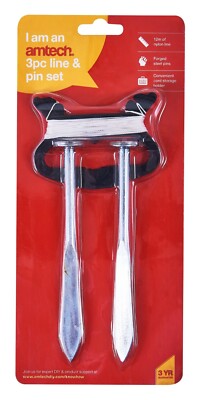 LINE AND PIN SET 3 PC 12m OF NYLON LINE G1750 AMTECH 