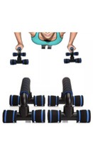 1 Pair of Push Up Bars Non-slip Rubber Handles Stands Fitness Exercise Stand