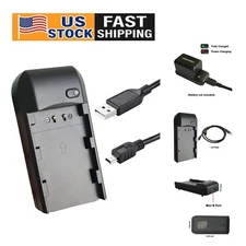 Safe NP-FV5 Battery Charger with  Standards - Travel-Friendly Design