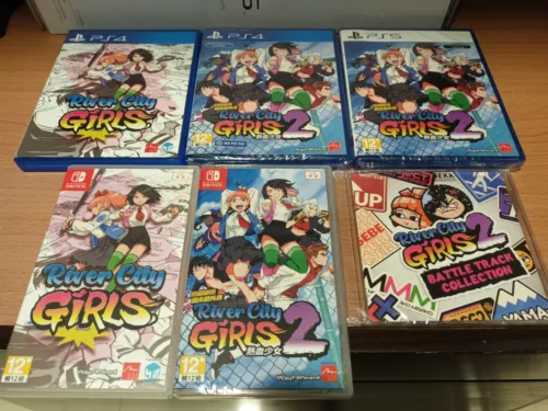 Switch PS5 PS4 River City Girls 1 + 2 Bundle (Asian English Chinese Version)