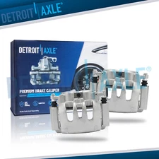 Rear Left Right Brake Calipers w/ Brackets for 2005-2007 F-350 F-250 Super Duty