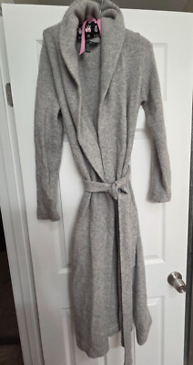 Ralph Lauren Wool Rabbit Hair Cardigan Coat Sz M