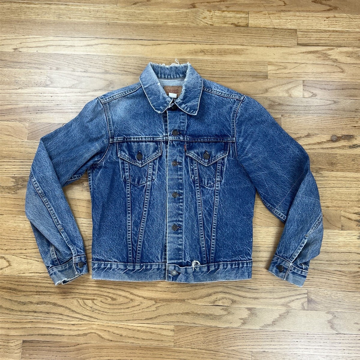 70s Levi's 71205 size 42L denim jacket