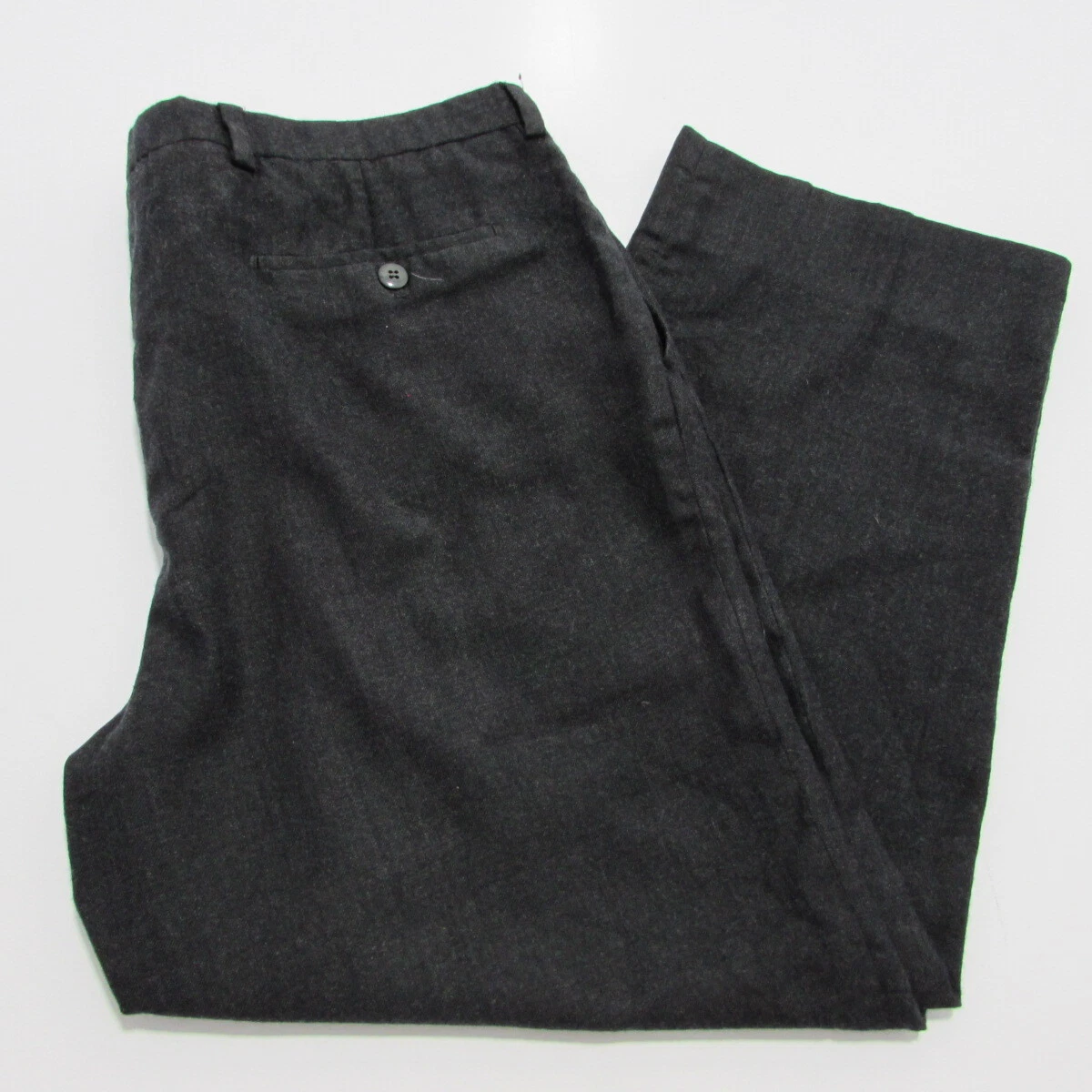 Burberrys pantaloni vintage da uomo regular fit gamba dritta W 36 L26 REF (M18203)