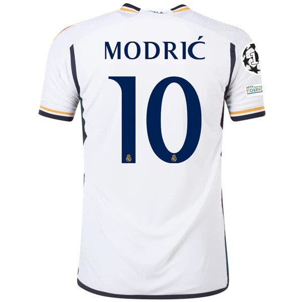 ADIDAS MODRIC 10 REAL MADRID UCL AUTHENTIC MATCH HOME JERSEY 2023