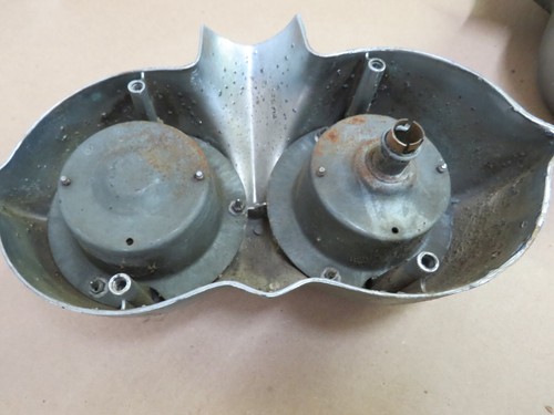 1958 58 Chevy Impala Parking / Turn Signal Light Housings Left & Right ~ Pair - Picture 10 of 12