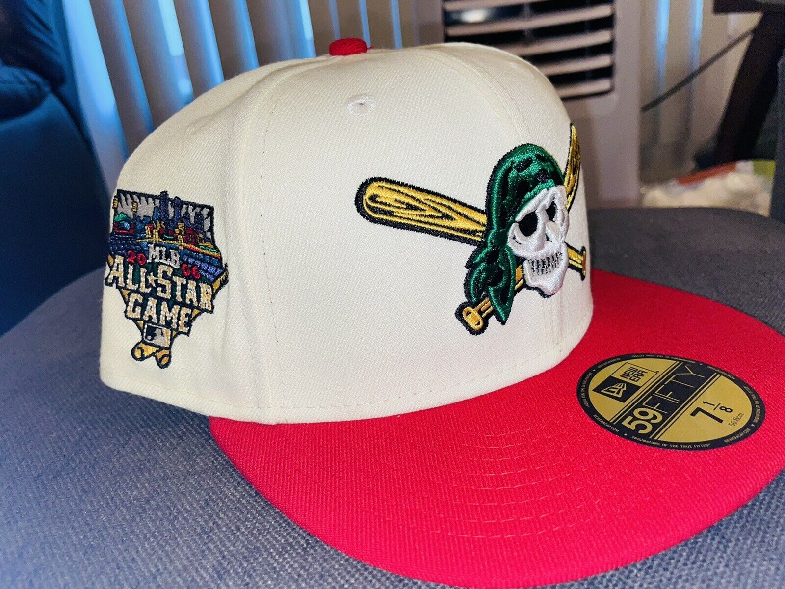 New Era Pittsburgh Pirates Mac Miller 59FIFTY 06 ASG Patch Fitted 7 1/4 +  PIN