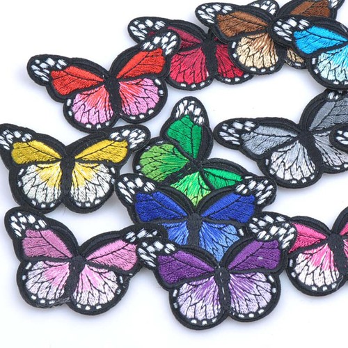 Sewing Butterfly Heat Transfer Sticker Iron On Patche Applique Clothes Patch - Picture 5 of 19