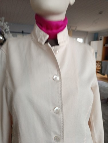 Jeans Jacke Pastell Rosa Jeans Schumacher Frühling Sommer 38 40 M Baumwolle - Bild 2 von 19