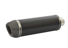 Honda VTR1000 SP2 Exhausts Diabolus Ceramic Satin Black Round XLS Carbon Outlet