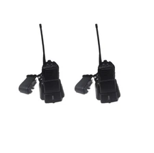2 Pack Vertex Standard VX351 UHF Two-Way Commercial Radios with Desktop Chargers