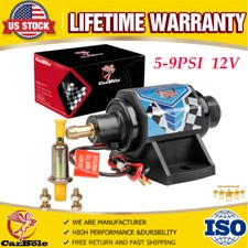 5-9PSI Universal Low Pressure 12V Electric Fuel Pump Carburetor For 5/16 Inline