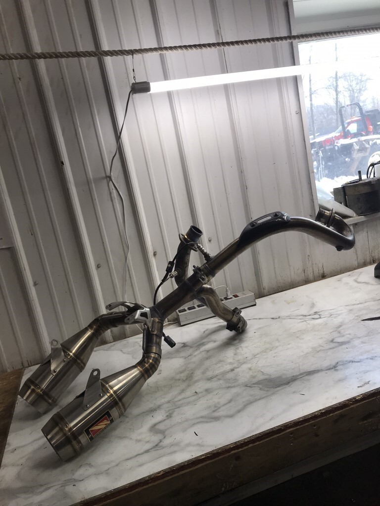 12 Ducati Monster 696 Werkes USA Muffler Exhaust