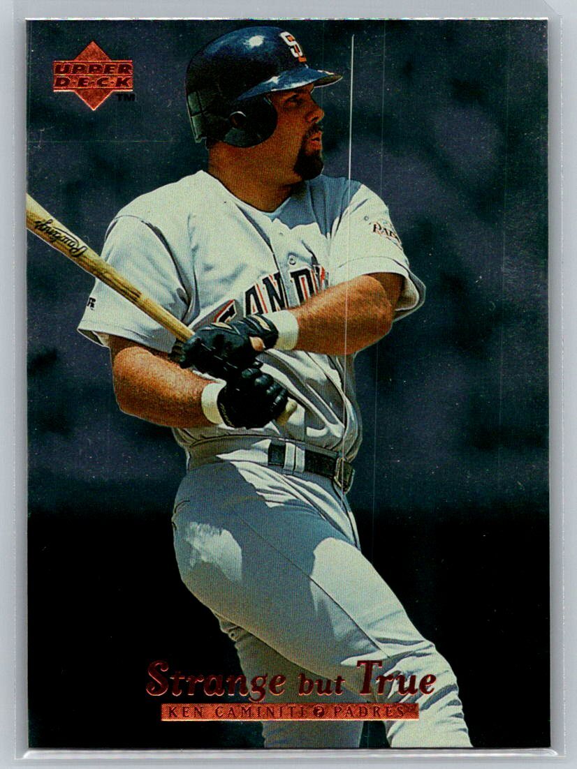 💎1996 Upper Deck Baseball #423 Ken Caminiti - San Diego Padres