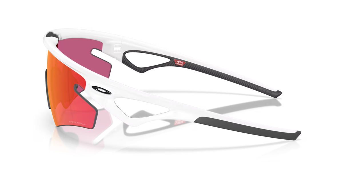 NEW Oakley SPHAERA SLASH Matte White Frame PRIZM Field Lens