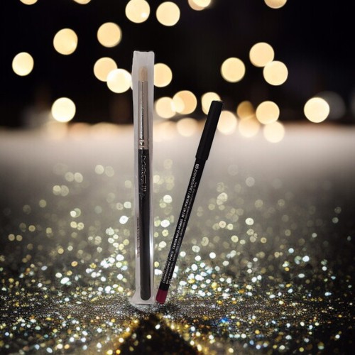 MAC Lip Pencil Shade: Process MAGENTA and MAC 219S Synthetic Pencil Brush - SET - Picture 7 of 11