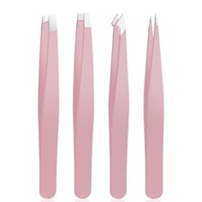 Tweezer Set For Man Women Precision Tweezers For Facial Hair Eyebrow 4Pcs