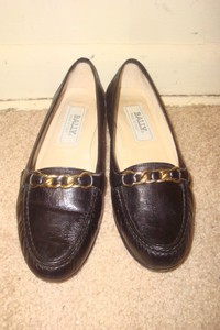 bally loafers womens