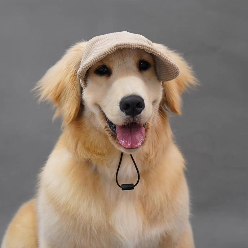 Gorra de béisbol ajustable para perros deportes al aire libre sombrero suave transpirable mascota sombrero para el sol con Foto 2 de 4