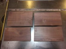 4 PC WALNUT LUMBER WOOD AIR DRIED LOT 1391R CARVING BLOCKS DUCK CALL BLANKS