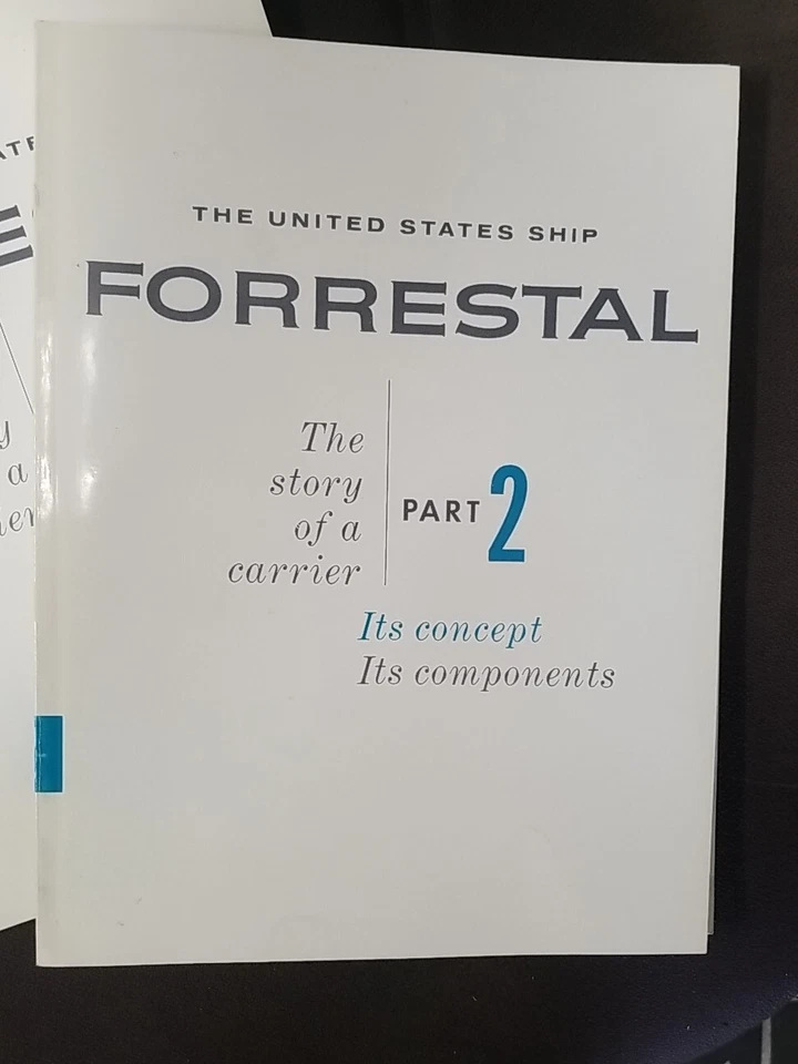 USS Forrestal The Story of a Carrier Complete Set Of 3  Excellent+ Condition  Foto 4 de 4