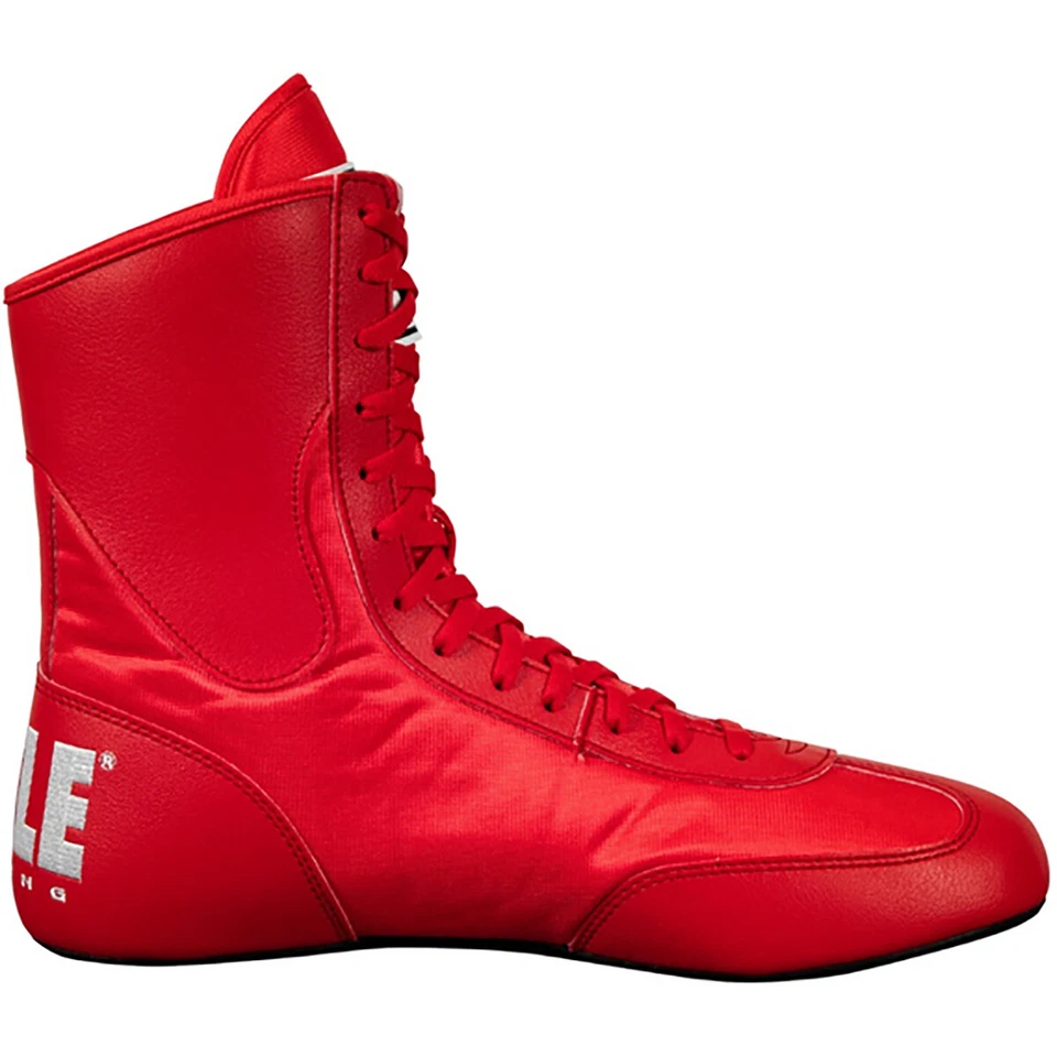 Zapatos de boxeo Title Boxing Speed-Flex Encore de longitud media - rojos Foto 2 de 4