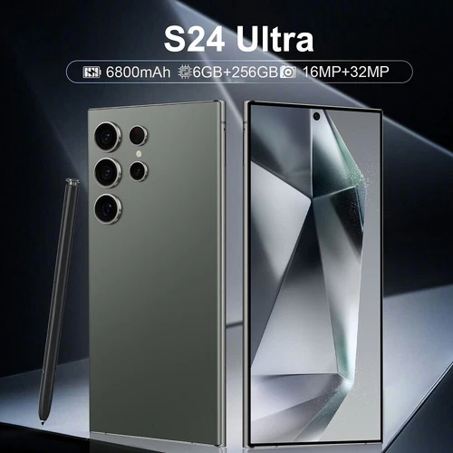 Nuovo smartphone Android 13 ultra sbloccato S24 doppia SIM 5G cellulare regalo - Foto 1 di 23