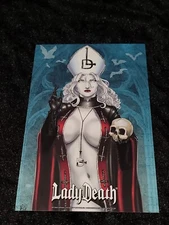 LADY DEATH Nightmare Symphony Ritual Ghost Mini Print David Harrigan