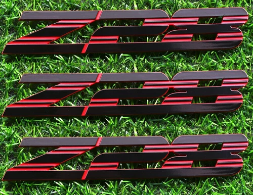 3Pcs Redline New Fits 1993-2002 Z28 Emblems Front Fender Car Badge 10139552