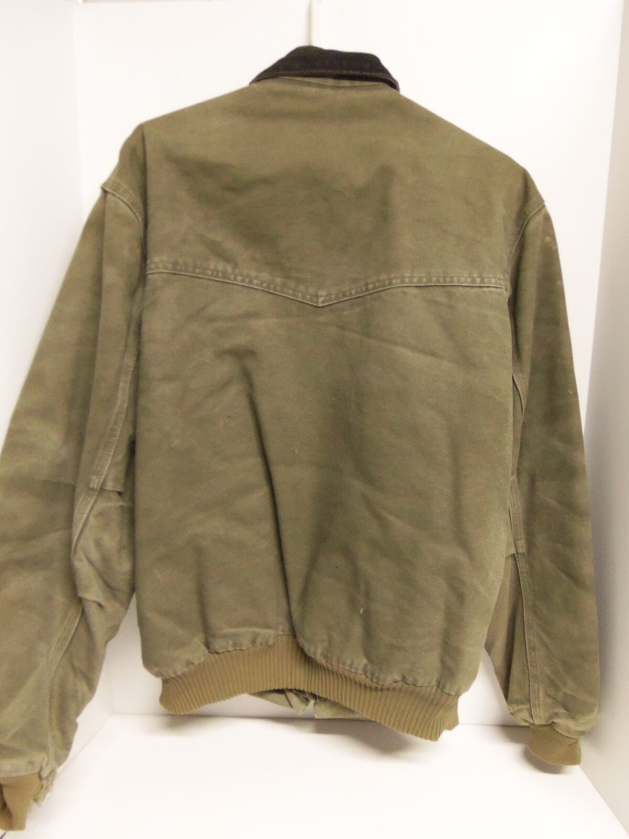 Carhartt J14 ボンバージャケット タイト・ラージ オリーブグリーン CARHARTT Men Jacket J14 LOV Santa Fe Washed Olive Green