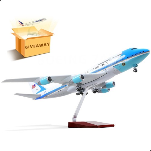 1/160 Boeing 747-400B VC-25A Airforce One 17 inchs Large Model Thanksgiving